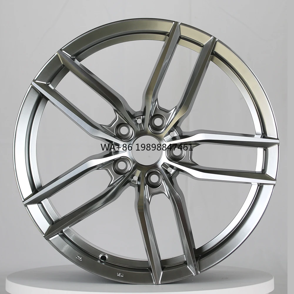 Factory Good Price New Aluminum Alloy Car Rims 18 Inch Multi Spoke Low Pressure Cast Wheels 5x100/120 for Aftermarket #M1077
Factory Good Price New Aluminum Alloy Car Rims 18 Inch Multi Spoke Low Pressure Cast Wheels 5x100/120 for Aftermarket #M1077