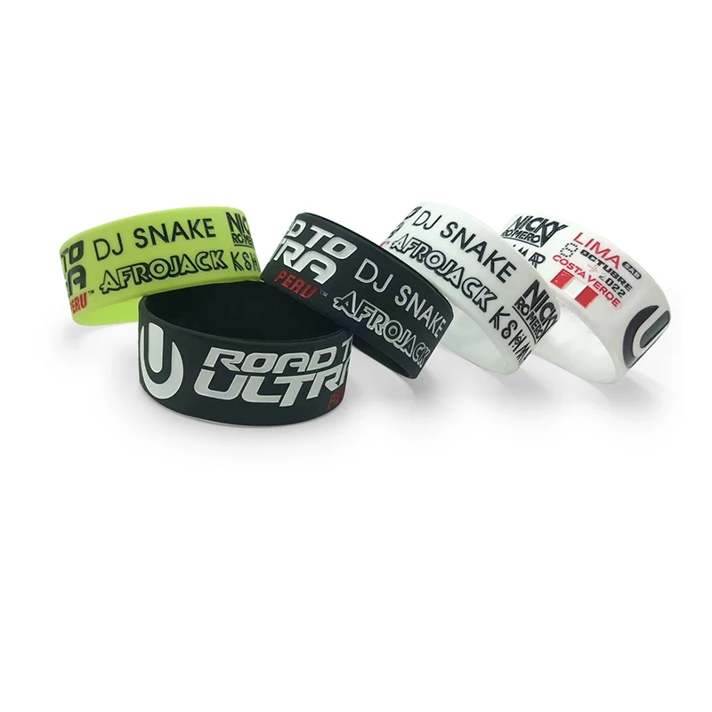 YERLLSOM 100pcs/Lot Personalized Silicone Rubber Bracelets Custom Embossed Wristbands With Logo Custom Bracelet For Sports
YERLLSOM 100pcs/Lot Personalized Silicone Rubber Bracelets Custom Embossed Wristbands With Logo Custom Bracelet For Sports