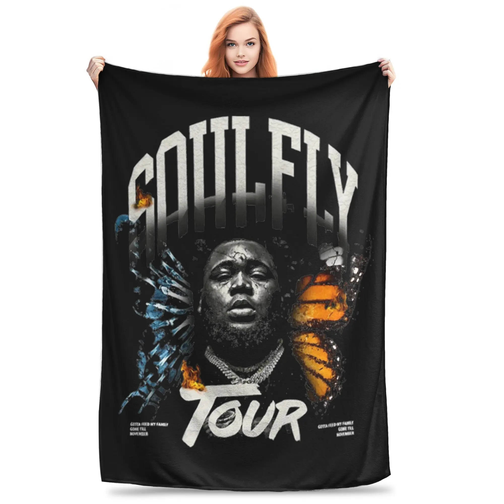 Одеяла Rod Wave Merch Rapper, фланелевые осенне-зимние портативные мягкие пледы для постельного белья, автомобильное плюшевое тонкое одеяло
Одеяла Rod Wave Merch Rapper, фланелевые осенне-зимние портативные мягкие пледы для постельного белья, автомобильное плюшевое тонкое одеяло