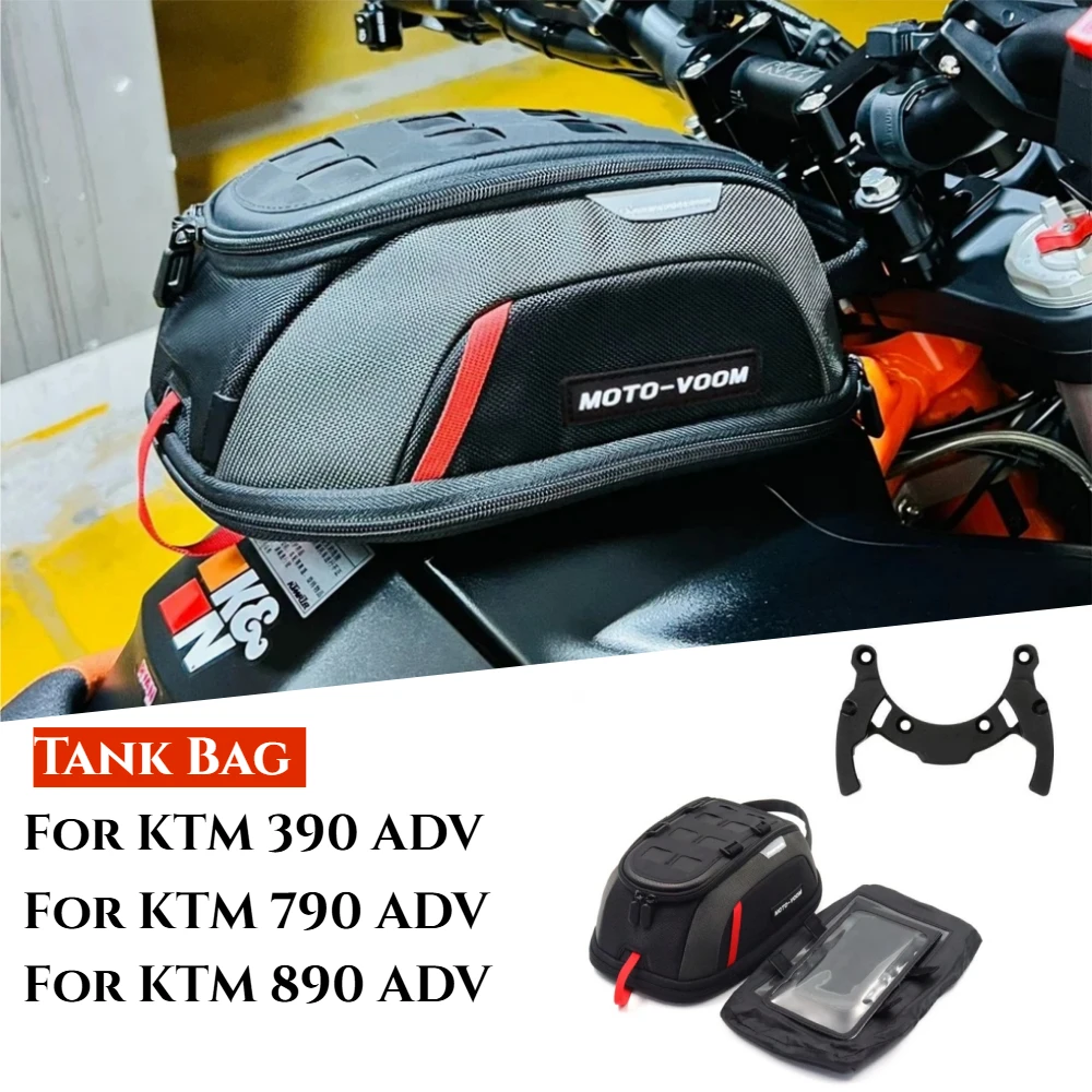 For KTM 890 Adventure 390 ADV 790 Adv R 6.5L Motorcycle Quick Release Fuel Tank Bag Waterproof Backpack Luggage Bag Accessories
For KTM 890 Adventure 390 ADV 790 Adv R 6.5L Motorcycle Quick Release Fuel Tank Bag Waterproof Backpack Luggage Bag Accessories