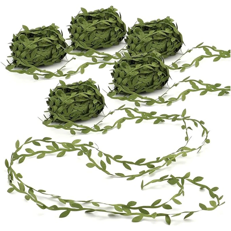 10/20/30/40/ Meter Silk Leaf-Shaped Handmake Artificial green Leaves For Wedding Decoration DIY Wreath Gift Craft Fake Flower
10/20/30/40/ Meter Silk Leaf-Shaped Handmake Artificial green Leaves For Wedding Decoration DIY Wreath Gift Craft Fake Flower