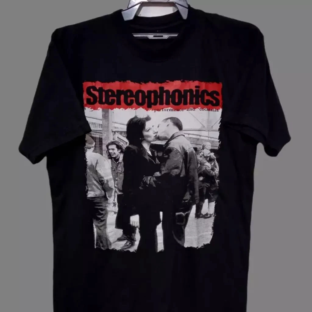 Черная футболка Stereophonics Band On Tour 2025, полный размер, унисекс, мужская, женская, летняя, мужская футболка, черная хлопковая футболка с круглым вырезом
Черная футболка Stereophonics Band On Tour 2025, полный размер, унисекс, мужская, женская, летняя, мужская футболка, черная хлопковая футболка с круглым вырезом