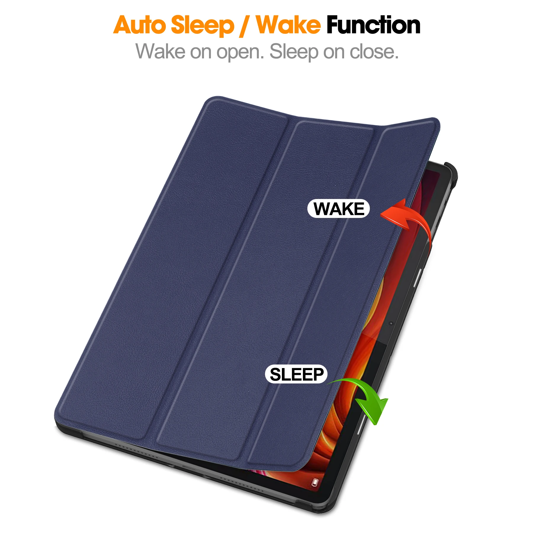 Cover For Lenovo Tab K11 Plus 11.45" TB-352FU TB-352XU Leather Case Ultra Slim PU Tri-Folding Stand
Cover For Lenovo Tab K11 Plus 11.45" TB-352FU TB-352XU Leather Case Ultra Slim PU Tri-Folding Stand