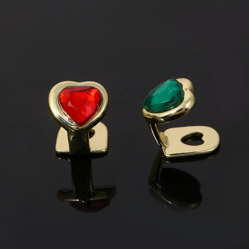 3Pcs Single Heart Pattern Teeth Grillz Metal Bracket Tooth Decoration Removable Dental Grills Hip Hop Punk Crystal Tooth Caps
3Pcs Single Heart Pattern Teeth Grillz Metal Bracket Tooth Decoration Removable Dental Grills Hip Hop Punk Crystal Tooth Caps