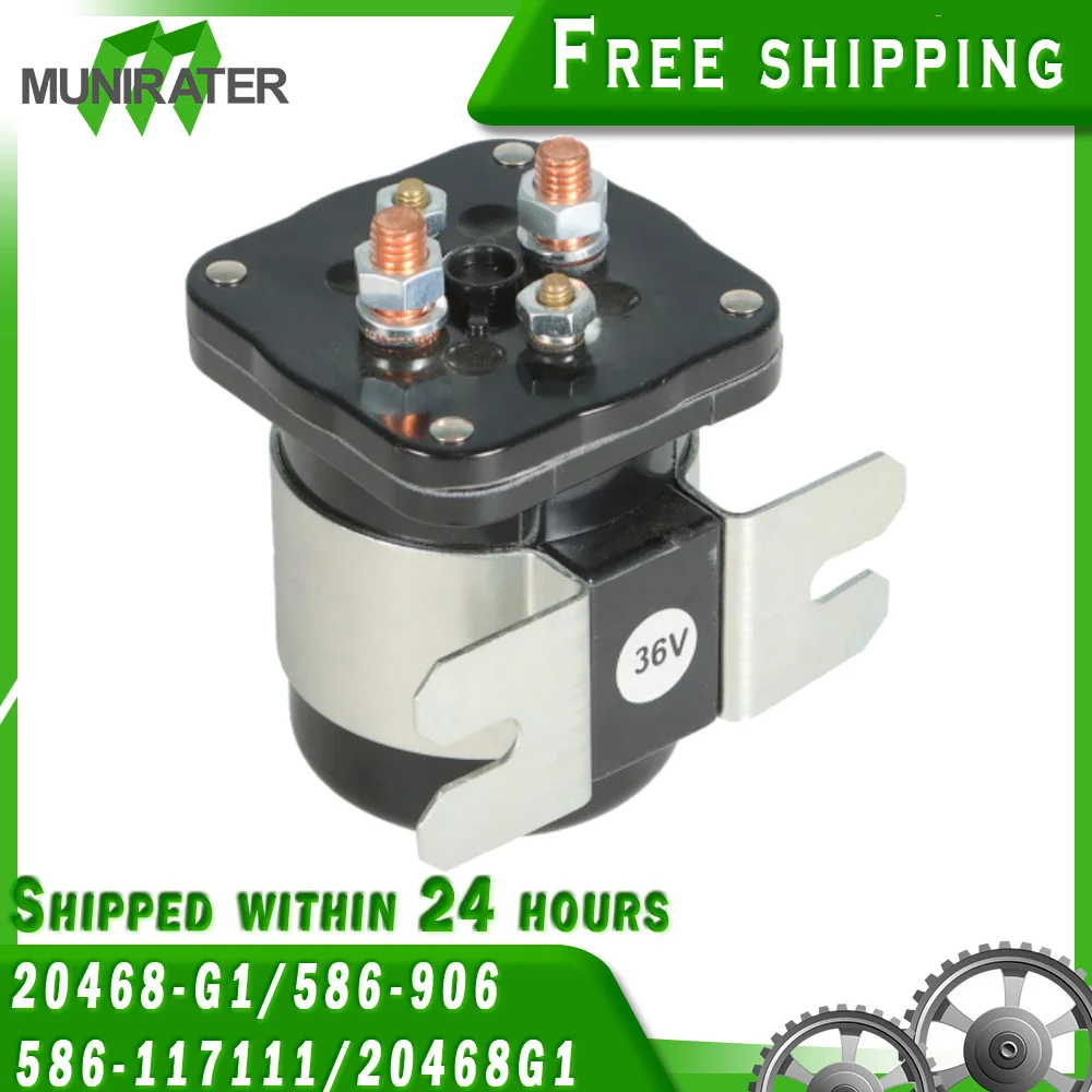 36V 4 Terminal Golf Cart Starter Solenoid Replacement for Club Car DS EZGO Yamaha Electric 1988-2005 Replace 586-117111, 20468G1
36V 4 Terminal Golf Cart Starter Solenoid Replacement for Club Car DS EZGO Yamaha Electric 1988-2005 Replace 586-117111, 20468G1