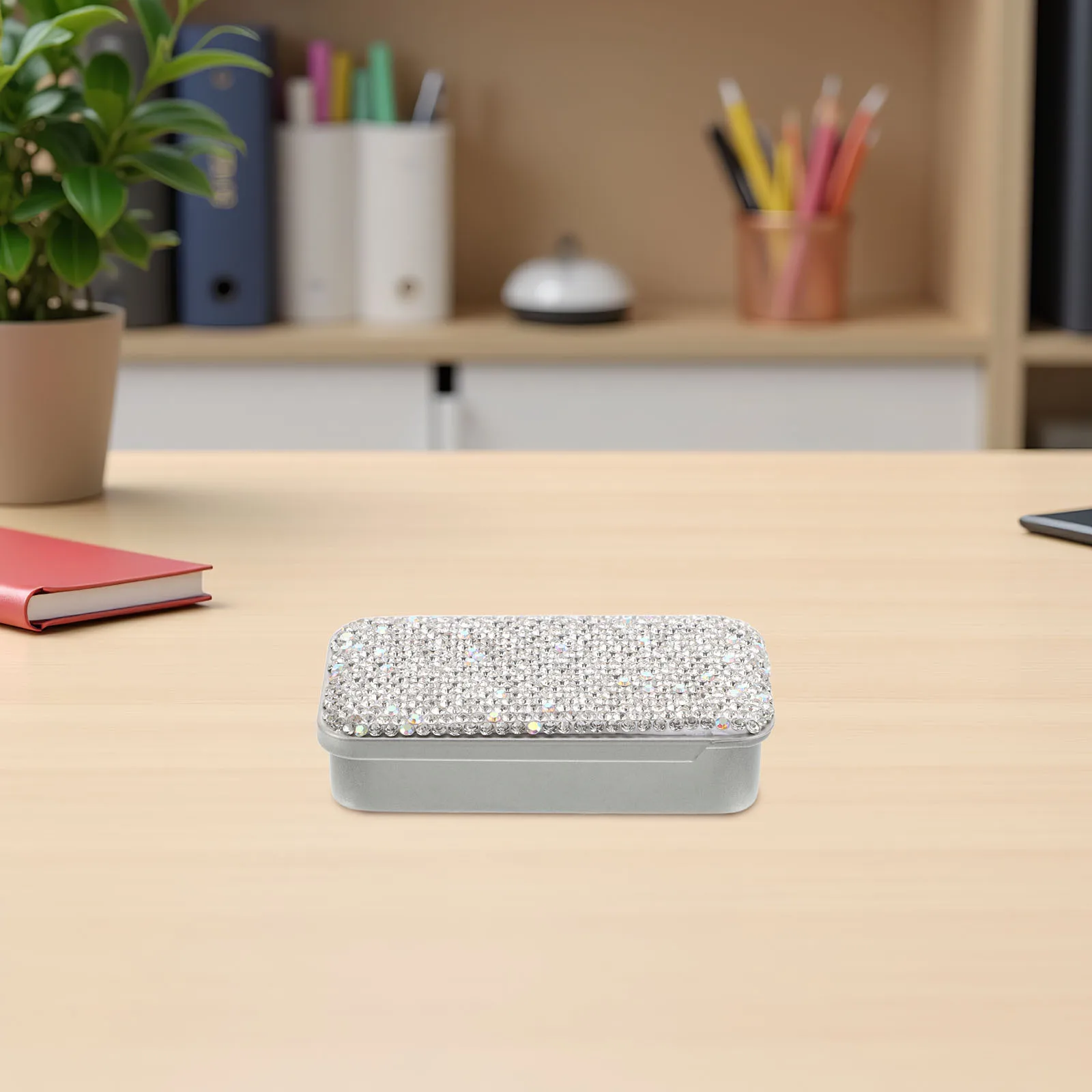 Rhinestone Dental Floss Picks Case Elegant Portable Holder for Travel Home Use Stylish Diamond-Look Accessory Organizer
Rhinestone Dental Floss Picks Case Elegant Portable Holder for Travel Home Use Stylish Diamond-Look Accessory Organizer