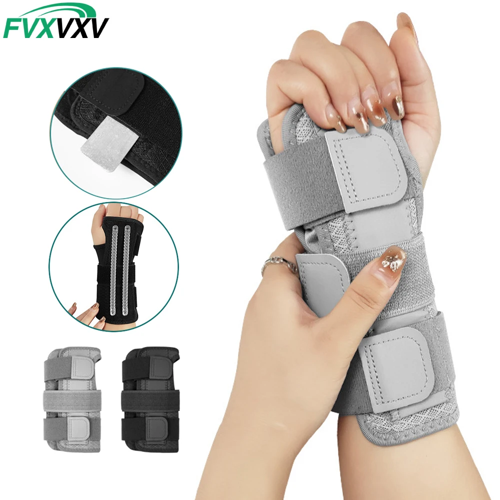 1PCS Wrist Brace for Carpal Tunnel – Adjustable Night Wrist Support Brace with Splints for Right Hand – Hand Supporfor Arthritis
1PCS Wrist Brace for Carpal Tunnel – Adjustable Night Wrist Support Brace with Splints for Right Hand – Hand Supporfor Arthritis