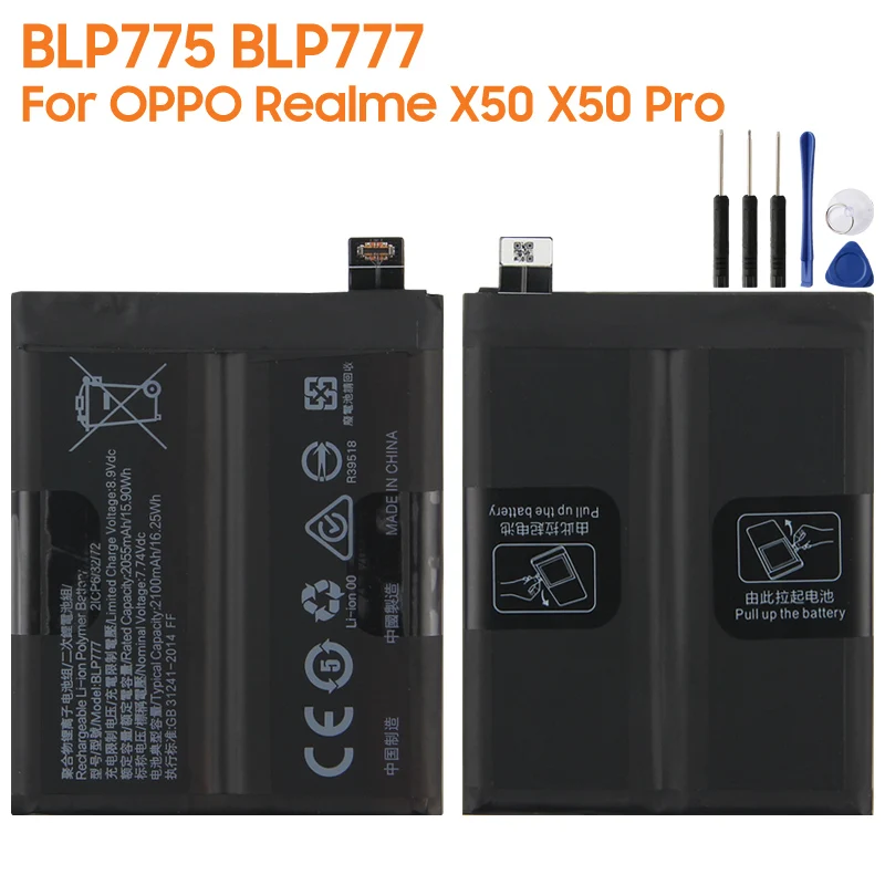 2024 Premium Replacement Phone Battery BLP777 For OPPO Realme X50 Pro X50Pro BLP775 For OPPO Realme X50 4200mAh
2024 Premium Replacement Phone Battery BLP777 For OPPO Realme X50 Pro X50Pro BLP775 For OPPO Realme X50 4200mAh