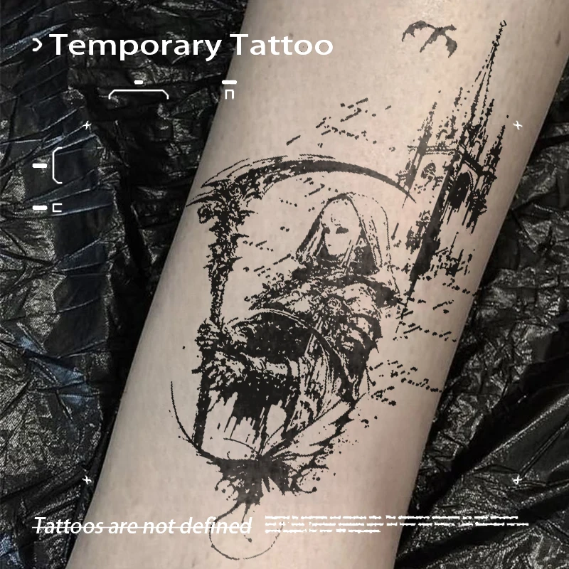 Vintage Painting Flying Dragon Halberd Herbal Juice Tattoo Sticker Temporary Tattoos Fake Tatto Cool Stuff Stickers on Face Gift
Vintage Painting Flying Dragon Halberd Herbal Juice Tattoo Sticker Temporary Tattoos Fake Tatto Cool Stuff Stickers on Face Gift