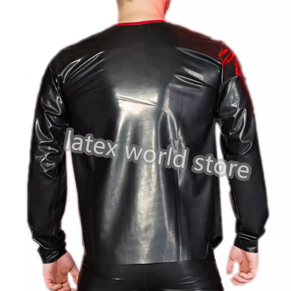 Handmade Natural Latex Men Top Rubber Long Sleeves T-Shirt Cosplay Costumes Custom Made
Handmade Natural Latex Men Top Rubber Long Sleeves T-Shirt Cosplay Costumes Custom Made