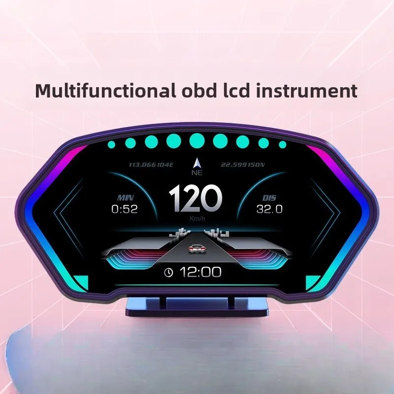 P3 новый автомобильный Hud проекционный дисплей OBD + GPS измеритель наклона спидометр красочный 6-дюймовый ЖК-экран
P3 новый автомобильный Hud проекционный дисплей OBD + GPS измеритель наклона спидометр красочный 6-дюймовый ЖК-экран