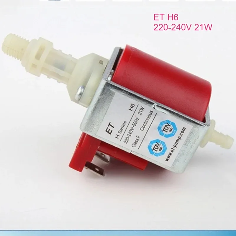 ET H6 21W 230V 50HZ electromagnetic suction pump 21W coffee machine steam engine cleaner steam pot 220-240V
ET H6 21W 230V 50HZ electromagnetic suction pump 21W coffee machine steam engine cleaner steam pot 220-240V