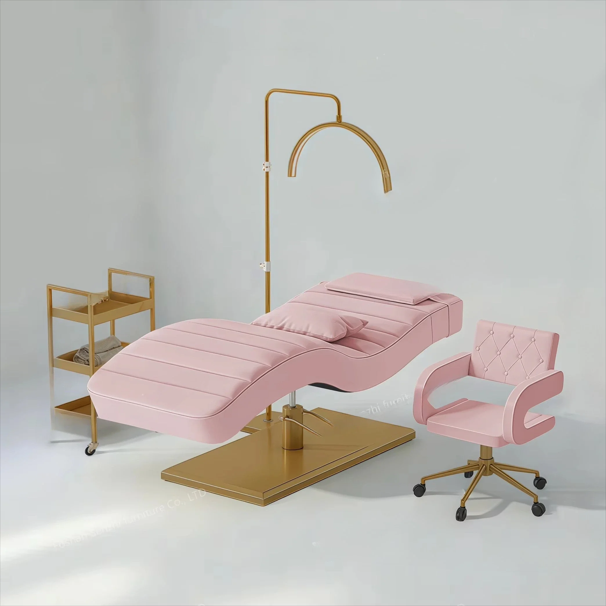Luxury Eyelash Bed Black Leather Metal Frame Beauty Salon Facial Massage Bed Beauty Salon Massage Bed set
Luxury Eyelash Bed Black Leather Metal Frame Beauty Salon Facial Massage Bed Beauty Salon Massage Bed set