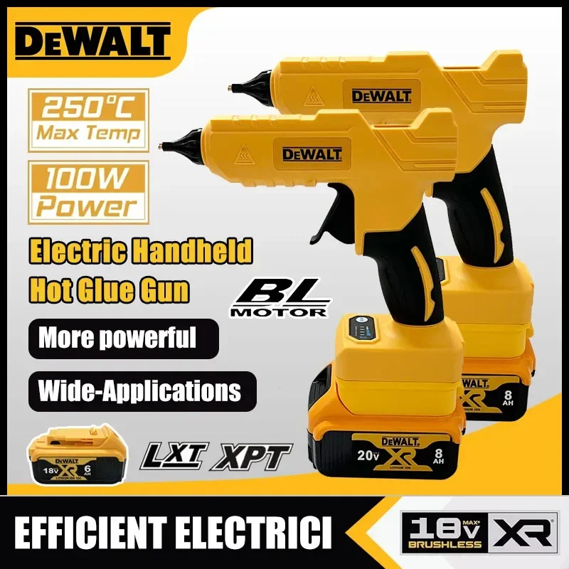 Dewalt Handheld Electric Cordless Hot Glue Gun Repair DIY Tool Hot Melt Welding Hot Air Gun Anti-scald Nozzle For Dewalt Battery
Dewalt Handheld Electric Cordless Hot Glue Gun Repair DIY Tool Hot Melt Welding Hot Air Gun Anti-scald Nozzle For Dewalt Battery