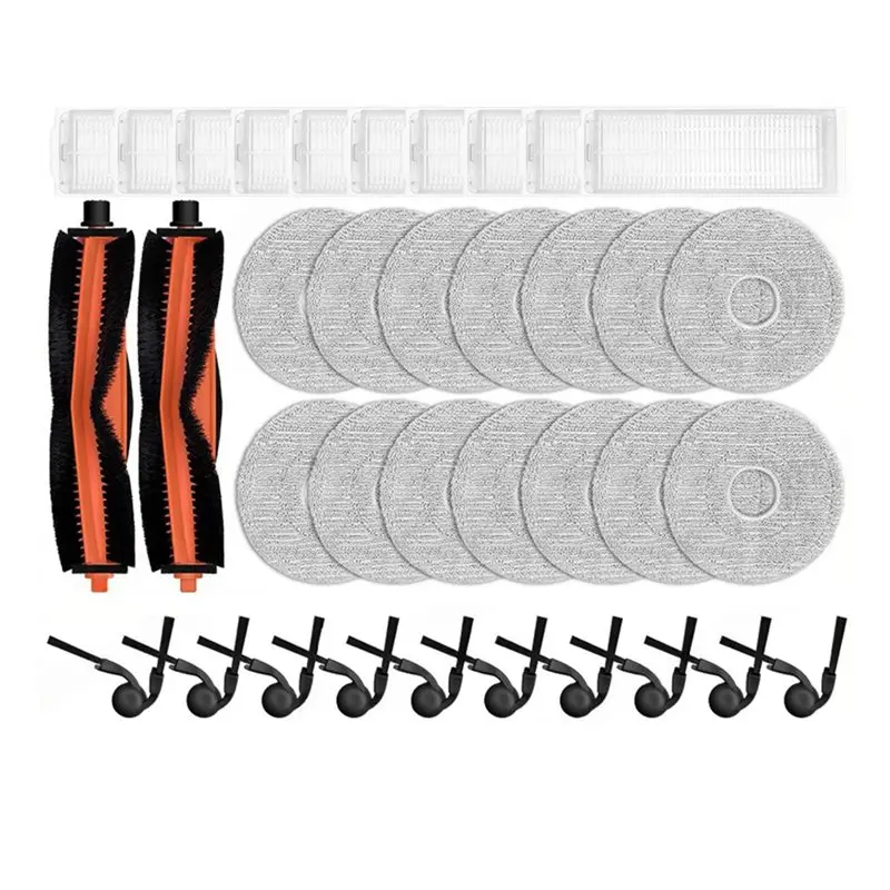 A67M-For Robot Vacuum S40 Pro/OV71GL Accessories Main Side Brush HEPA Filter Mop Cloth Replacement Parts
A67M-For Robot Vacuum S40 Pro/OV71GL Accessories Main Side Brush HEPA Filter Mop Cloth Replacement Parts