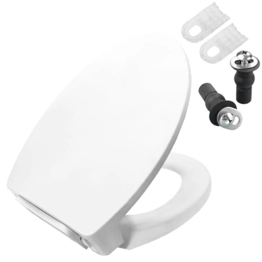 SS114 Elongated Toilet Seat Compatible with TOTO SS113/SS154/SS224/SS204 Traditional Elongated Heavy Duty Toilet Seat with Toil
SS114 Elongated Toilet Seat Compatible with TOTO SS113/SS154/SS224/SS204 Traditional Elongated Heavy Duty Toilet Seat with Toil