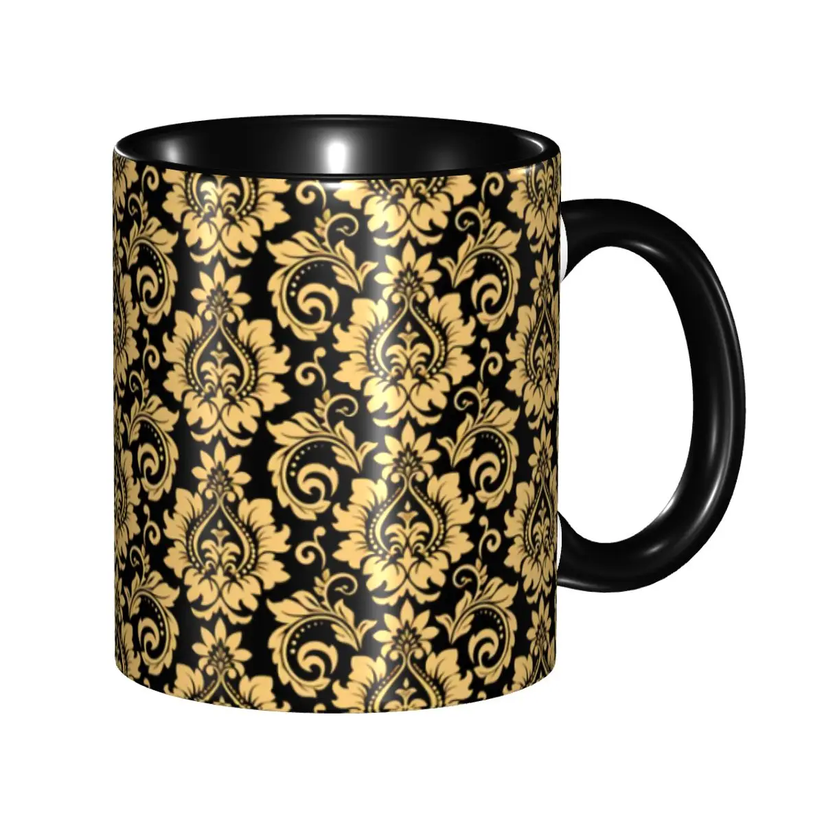 Customized Vintage Baroque Floral Pattern Coffee Mugs DIY European Floral Ceramic Milk Tea Cup
Customized Vintage Baroque Floral Pattern Coffee Mugs DIY European Floral Ceramic Milk Tea Cup