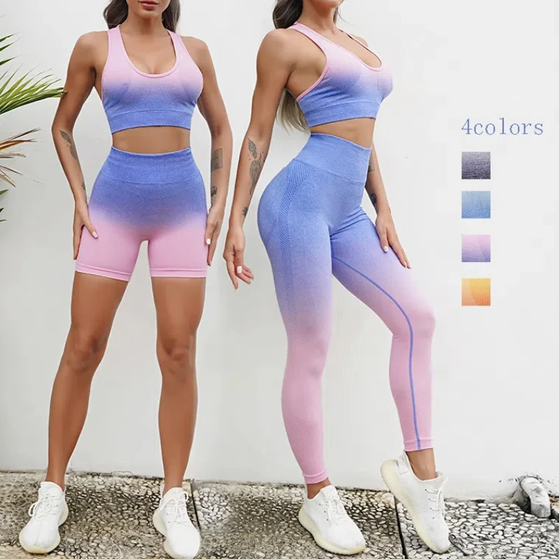 1/2/3 PCS Women Gym Sets Seamless Workout Clothing Sports Bra Yoga Legging Running Shorts Fitness Tights Activewear
1/2/3 PCS Women Gym Sets Seamless Workout Clothing Sports Bra Yoga Legging Running Shorts Fitness Tights Activewear