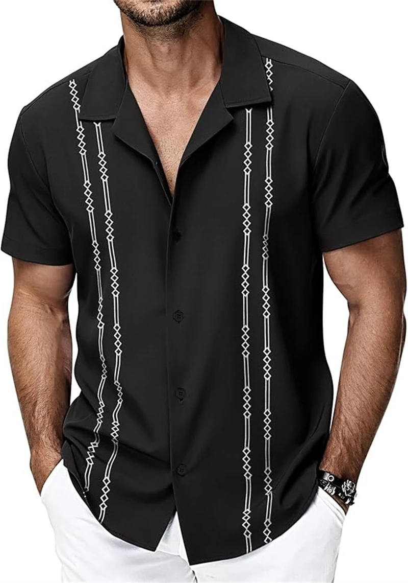 2026 New Men's Retro Fashion Casual Short Sleeve Button Down Shirt 3D Print Shirt Suitable For Summer Vacation Daily Streetwear
2026 New Men's Retro Fashion Casual Short Sleeve Button Down Shirt 3D Print Shirt Suitable For Summer Vacation Daily Streetwear