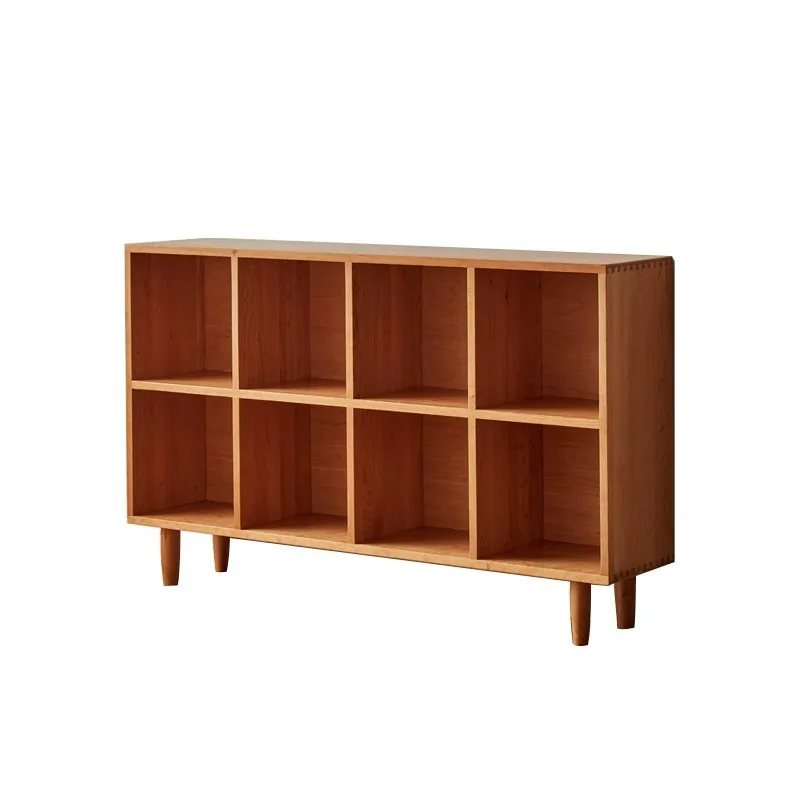 Nordic cherry wood solid wood lattice bookcase high and low combination Japanese-style small apartment display shelf
Nordic cherry wood solid wood lattice bookcase high and low combination Japanese-style small apartment display shelf