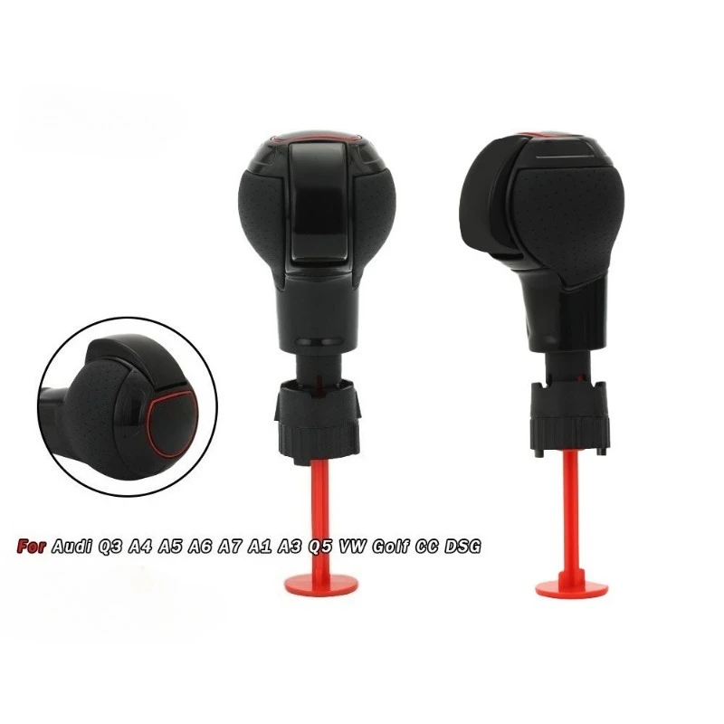 Black Shift Knob for Audi Q3 A4 A5 A6 A7 A1 A3 Q5 VW Golf CC DSG Skoda Automatic Gear Shift Knob Modification Red Black Cover
Black Shift Knob for Audi Q3 A4 A5 A6 A7 A1 A3 Q5 VW Golf CC DSG Skoda Automatic Gear Shift Knob Modification Red Black Cover
