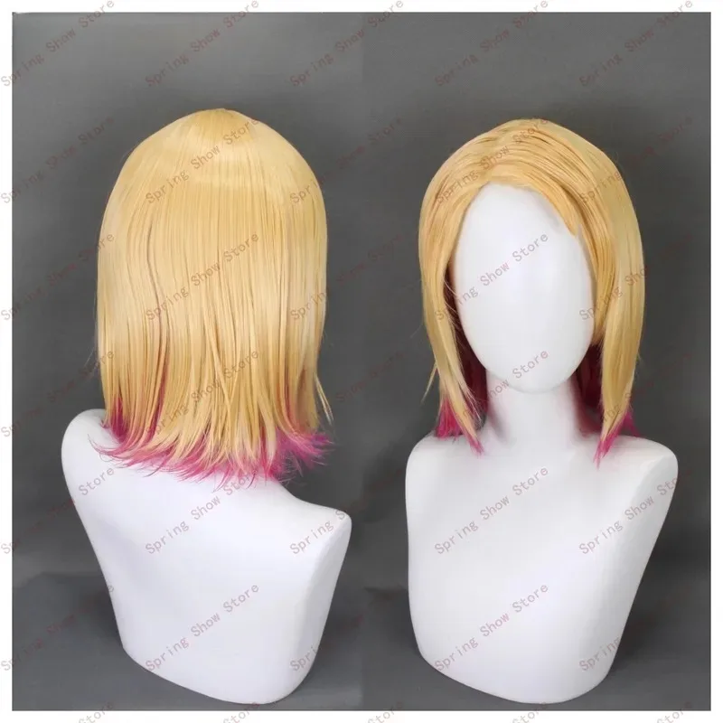 DY20Silenthill Remake 2, костюм для косплея с волосами Марии, головной убор, короткий золотой парик из комиксов 25 
DY20Silenthill Remake 2, костюм для косплея с волосами Марии, головной убор, короткий золотой парик из комиксов 25