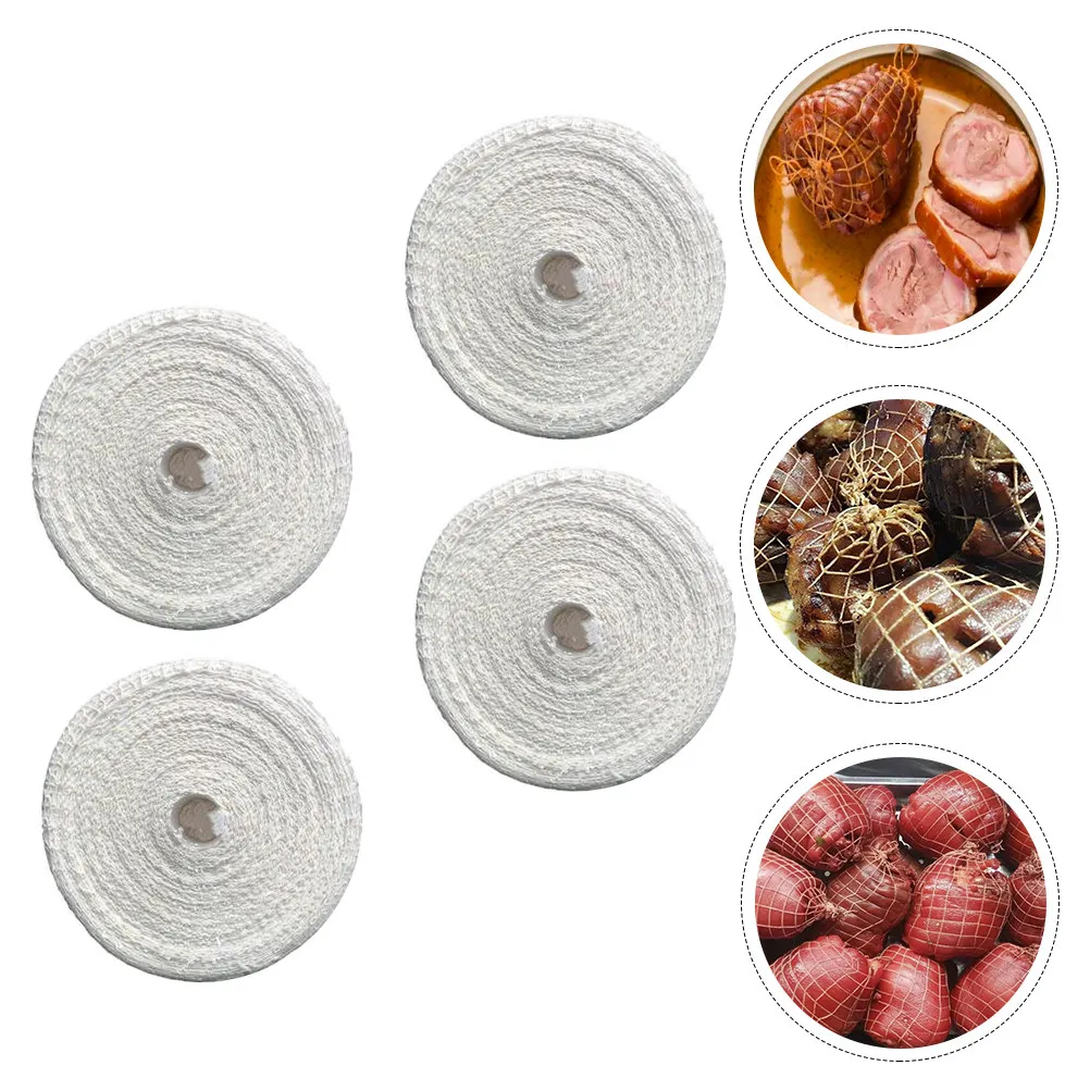 4 Rolls Meat Netting Roll Cotton Ham Sock for Trussing Pork Sausage Ham Roast Tying Cooking Kitchen Packaging Supplies
4 Rolls Meat Netting Roll Cotton Ham Sock for Trussing Pork Sausage Ham Roast Tying Cooking Kitchen Packaging Supplies