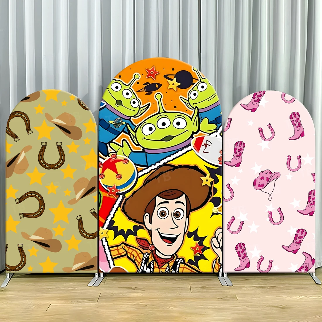 TB Toy Story Arch Backdrop Cover Cowboy Woody Buzz Lightyear for Kids Birthday Party Decor Baby Shower Photo Background Wall
TB Toy Story Arch Backdrop Cover Cowboy Woody Buzz Lightyear for Kids Birthday Party Decor Baby Shower Photo Background Wall