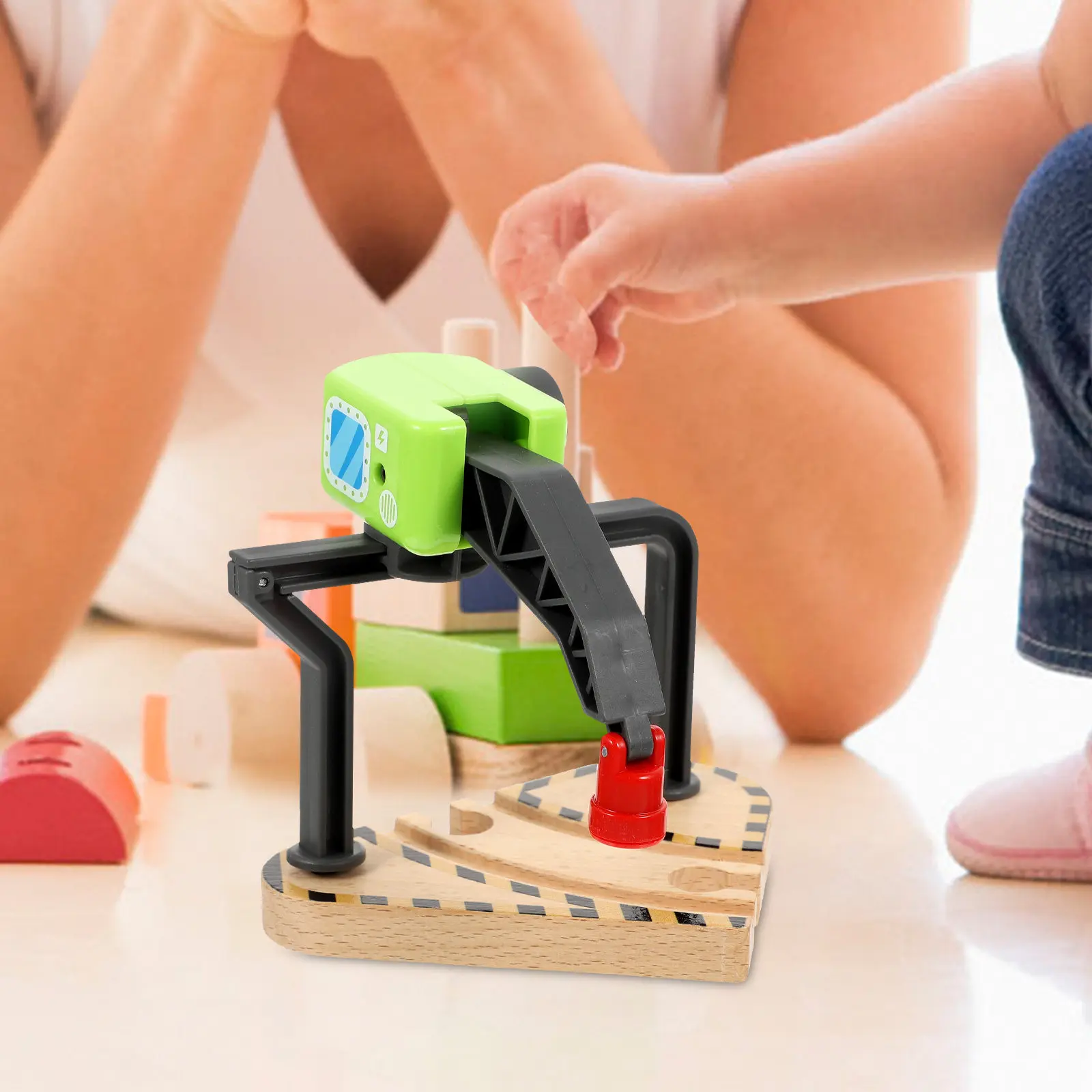 Funny Kids Train Crane Decorative Simulation Kids Playing Crane for Backyard Lawn Garden Indoor Games Railway Scenery
Funny Kids Train Crane Decorative Simulation Kids Playing Crane for Backyard Lawn Garden Indoor Games Railway Scenery
