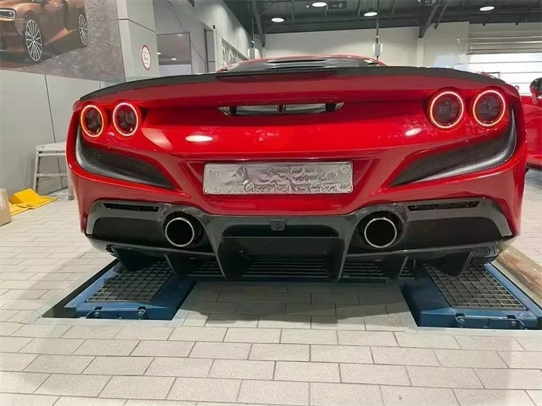 Newly Arrived N Style Carbon Fiber Rear Diffuser Rear Lip for Ferrari F8 Tributo Spider Body Kit Car Bumper Diffuser
Newly Arrived N Style Carbon Fiber Rear Diffuser Rear Lip for Ferrari F8 Tributo Spider Body Kit Car Bumper Diffuser
