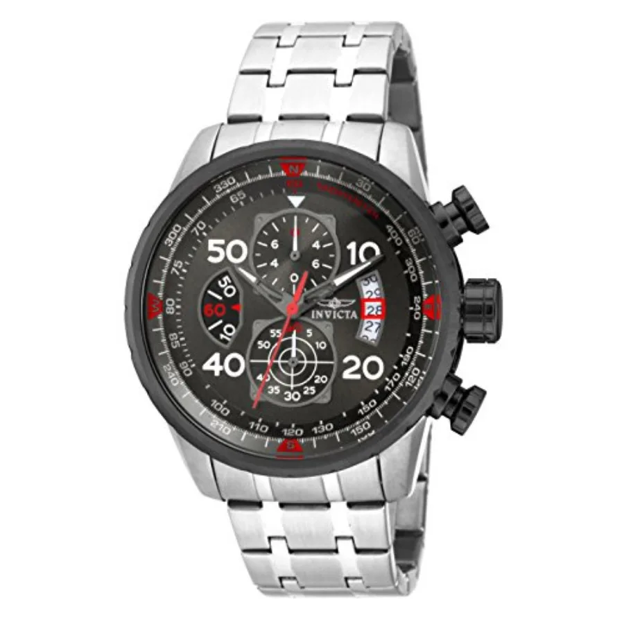 Invicta Men's Aviator Analog Display Japanese Quartz Silver Watch, Gold, Black Model: 12704, 28898, 28899
Invicta Men's Aviator Analog Display Japanese Quartz Silver Watch, Gold, Black Model: 12704, 28898, 28899