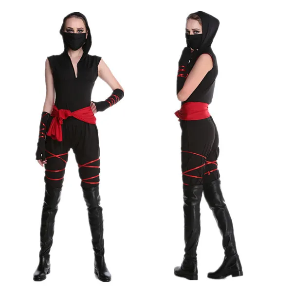 Halloween Ninja Women's Costume Party Performance Wear Adult Female Ninja Outfit Masquerade Ball Theme Stage Costume
Halloween Ninja Women's Costume Party Performance Wear Adult Female Ninja Outfit Masquerade Ball Theme Stage Costume