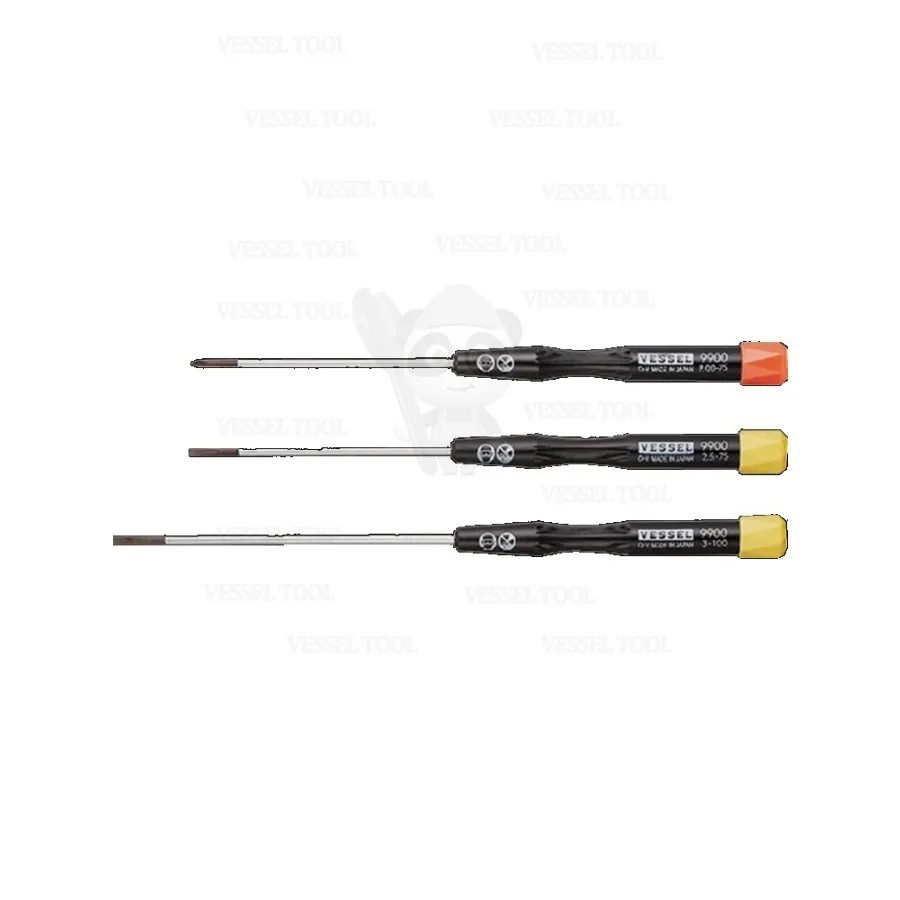 VESSEL 9903E 3PCS Precision Screwdriver Set Mangetic for Electronic Repair
VESSEL 9903E 3PCS Precision Screwdriver Set Mangetic for Electronic Repair