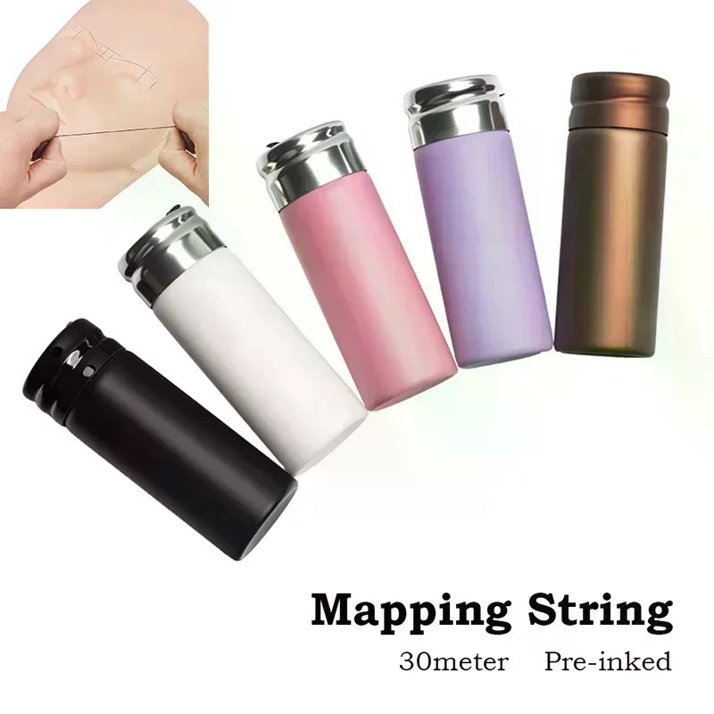 30M Mapping Pre-ink String Microblading Eyebow Make Up Dyeing Thread Semi Permanent Positioning Line Eyebrow Measuring Tools
30M Mapping Pre-ink String Microblading Eyebow Make Up Dyeing Thread Semi Permanent Positioning Line Eyebrow Measuring Tools