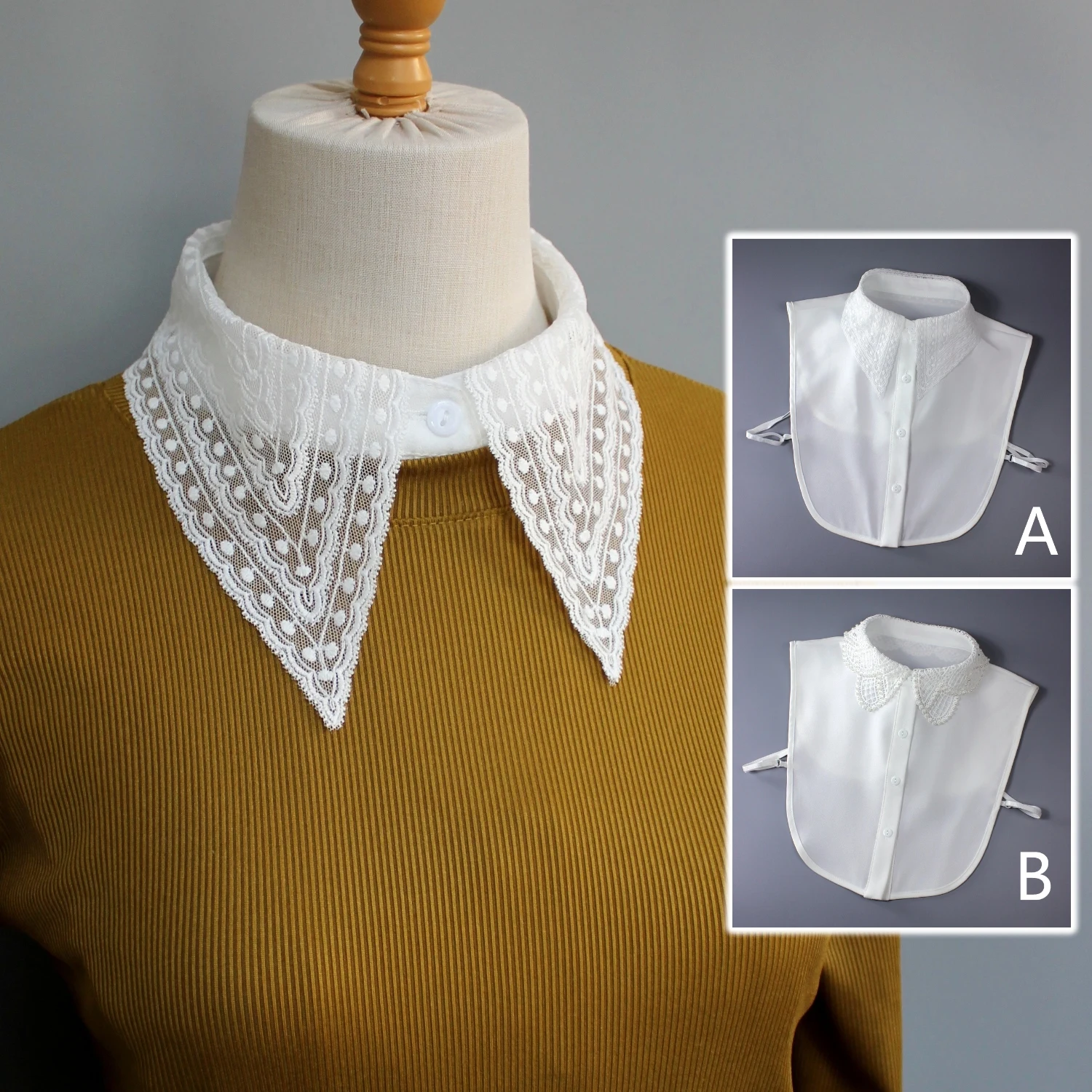 1, высококачественный съемный воротник с кружевом и украшением из бисера, элегантный стиль преппи, универсальный для всех сезонов, спички.
1, высококачественный съемный воротник с кружевом и украшением из бисера, элегантный стиль преппи, универсальный для всех сезонов, спички.