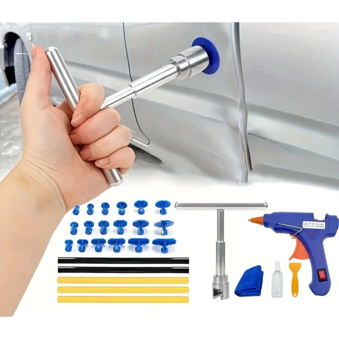 Car Dent Repair Tool Auto Body Part Mechanical Sheet Metal Paintless Dent Removal Puller Kit Hand Tools Kit Set
Car Dent Repair Tool Auto Body Part Mechanical Sheet Metal Paintless Dent Removal Puller Kit Hand Tools Kit Set