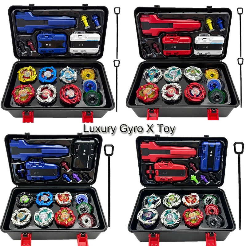 Gyro X Toy BX23 BX02 BX00-03 UX01 BX26 BX24 Kit Gyro Metal Battle Tops with Launchers Organizing Box children's gift set
Gyro X Toy BX23 BX02 BX00-03 UX01 BX26 BX24 Kit Gyro Metal Battle Tops with Launchers Organizing Box children's gift set