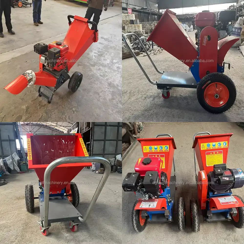 Petrol Powered Tree Branch Shredder with Engine Small Wood Chipper
Petrol Powered Tree Branch Shredder with Engine Small Wood Chipper