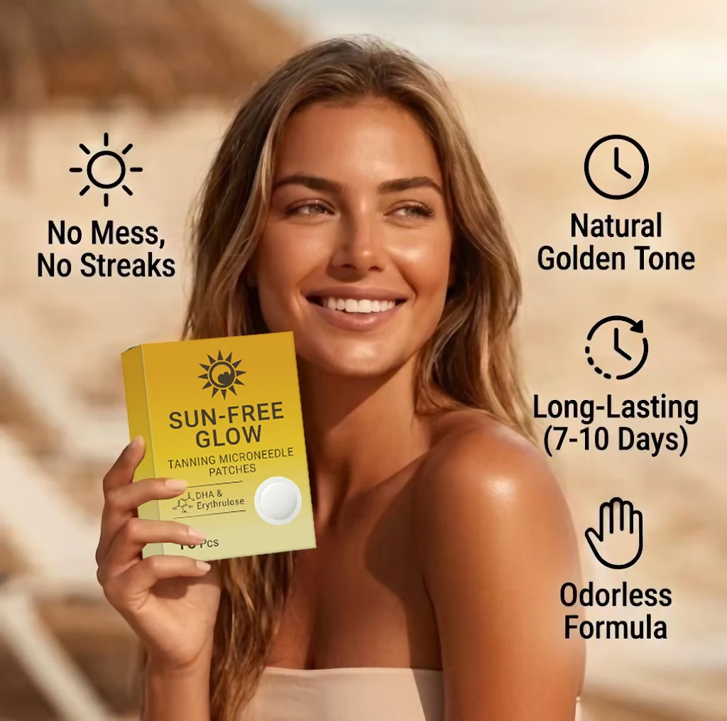 10pcs/box Purevlab Sun-Free Glow Patches Advanced Natural Tanning Microdarts for Women Skin Beauty Care
10pcs/box Purevlab Sun-Free Glow Patches Advanced Natural Tanning Microdarts for Women Skin Beauty Care