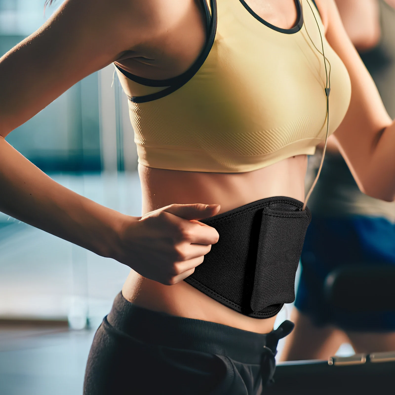 Mic Belt for Fitness Instructors Black Adjustable Gym Carrier Comfortable Waist Size Suitable Instructors Pastors Body Sculpting
Mic Belt for Fitness Instructors Black Adjustable Gym Carrier Comfortable Waist Size Suitable Instructors Pastors Body Sculpting