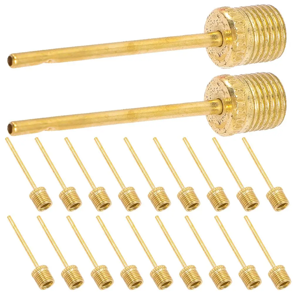 20pcs Metal Inflation Needles for Sports Balls Pump Needle Golden Durable Anti-Deform Basketball Soccer Volleyball Riding
20pcs Metal Inflation Needles for Sports Balls Pump Needle Golden Durable Anti-Deform Basketball Soccer Volleyball Riding