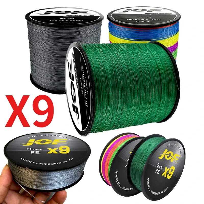 New 9 Strands Smooth Durable Braided Fishing Line Multifilment PE Wire Super Strong 20/24/35/40/50/65/80LB Diameter 0.14-0.40mm
New 9 Strands Smooth Durable Braided Fishing Line Multifilment PE Wire Super Strong 20/24/35/40/50/65/80LB Diameter 0.14-0.40mm