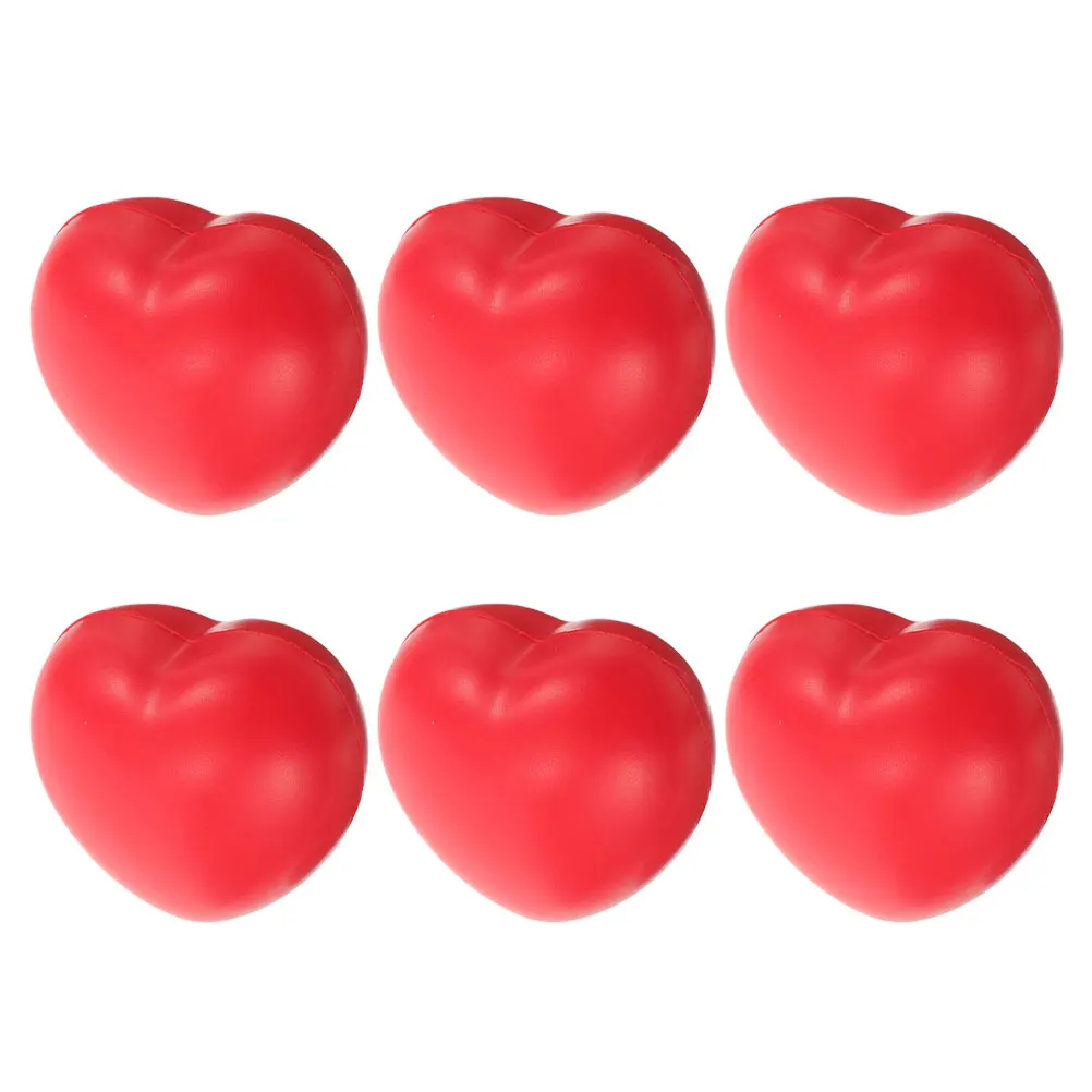 6Pcs Hand Grip Strengthener Ball PU Sponge Heart Shape Soft Comfortable Exercise for Hand Finger Strength Training Portable
6Pcs Hand Grip Strengthener Ball PU Sponge Heart Shape Soft Comfortable Exercise for Hand Finger Strength Training Portable