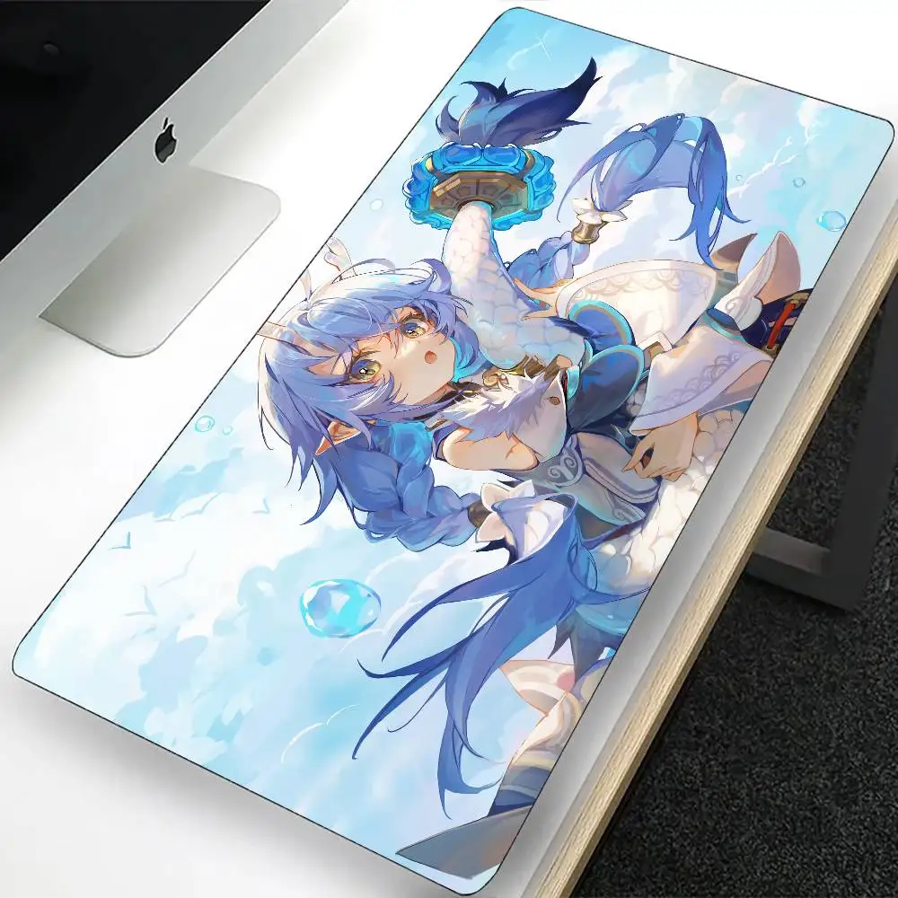 Honkai Star Rail Bailu Large Gaming Mouse Pad Computer Mousepad PC Gamer Laptop Mouse Mat Office Mausepad Keyboard Mat Desk Pad
Honkai Star Rail Bailu Large Gaming Mouse Pad Computer Mousepad PC Gamer Laptop Mouse Mat Office Mausepad Keyboard Mat Desk Pad