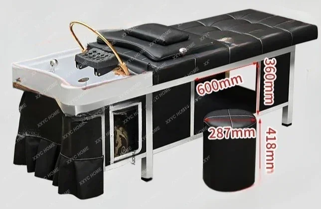 Head Spa Shampoo Bed Wash Hair Steel Steam Comfort Water Circulation Head Hair Therapy Lettino Massaggio Salon Equipment MQ50SC
Head Spa Shampoo Bed Wash Hair Steel Steam Comfort Water Circulation Head Hair Therapy Lettino Massaggio Salon Equipment MQ50SC