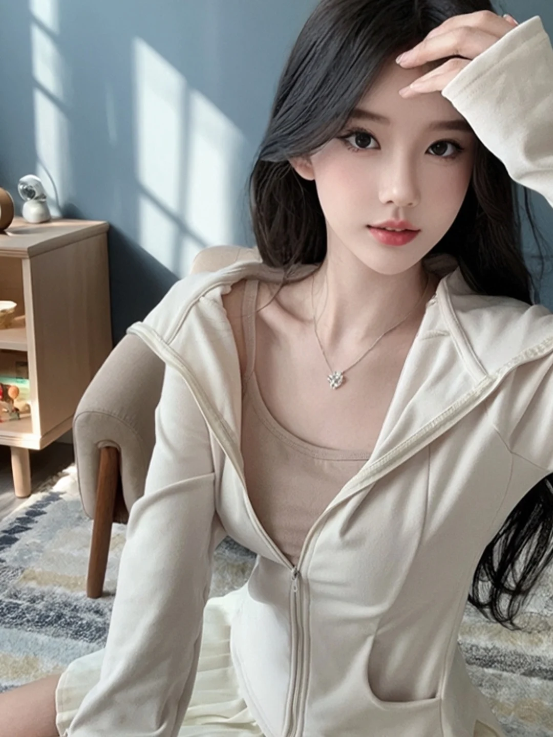 Retro Fashionable Hoodie Jacket Women's Autumn Winter New Style Slimming Long Sleeve Top Skin-friendly Breathable Polyester F...
Retro Fashionable Hoodie Jacket Women's Autumn Winter New Style Slimming Long Sleeve Top Skin-friendly Breathable Polyester F...