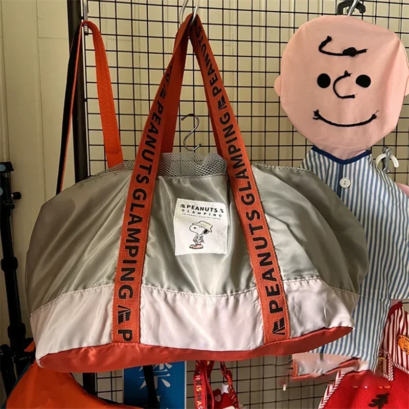 Snoopy Handbag Storage Bag Folding Light Travel Bag Camping Large Capacity Short Distance Luggage Bag
Snoopy Handbag Storage Bag Folding Light Travel Bag Camping Large Capacity Short Distance Luggage Bag