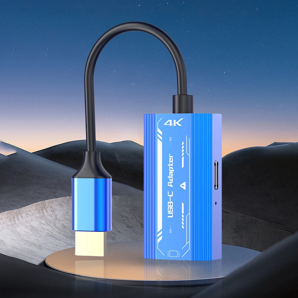 4K @ 60 Гц HDMI-совместимый кабельный адаптер типа C постоянного тока 5 В из алюминиевого сплава для очков XREAL/Rokid Air AR для Samsung S22/S23
4K @ 60 Гц HDMI-совместимый кабельный адаптер типа C постоянного тока 5 В из алюминиевого сплава для очков XREAL/Rokid Air AR для Samsung S22/S23