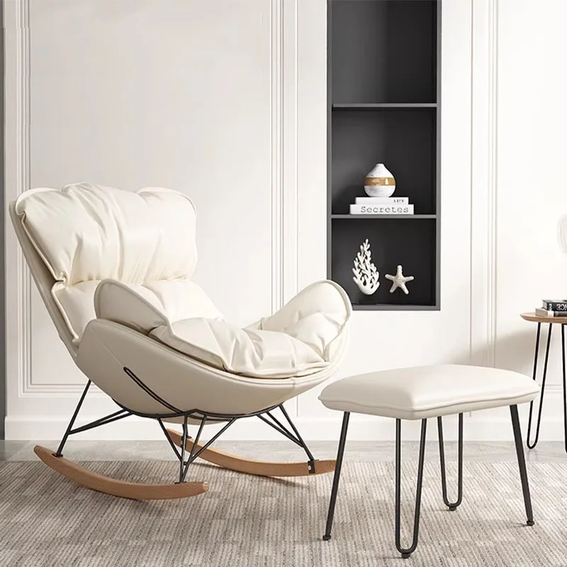 Creative Rocking Living Room Chairs Apartment Personalized Modern Luxury Chairs Single Relax Meubles De Salon Interior Furniture
Creative Rocking Living Room Chairs Apartment Personalized Modern Luxury Chairs Single Relax Meubles De Salon Interior Furniture