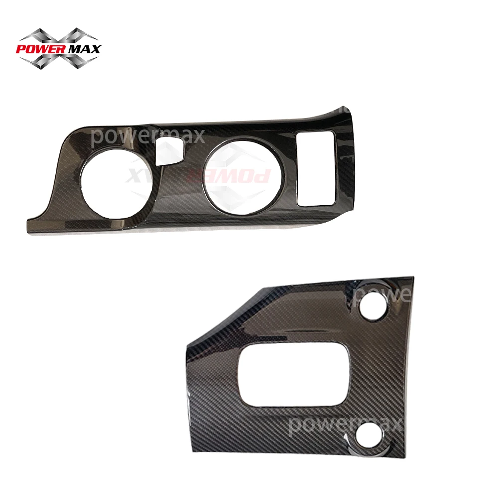 Dry Carbon Fiber 2Pcs Center Shifter and Water Cup Panel Trim Fit for Nissan Z RZ34 Interior
Dry Carbon Fiber 2Pcs Center Shifter and Water Cup Panel Trim Fit for Nissan Z RZ34 Interior